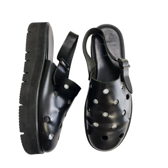 ANREALAGE S/S 20 Loafers Size US 10 Black Palais de Tokyo Paris Fashion Week - Picture 4 of 14